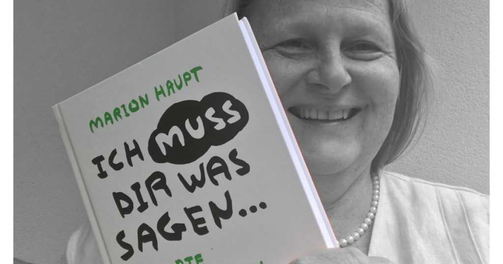 Ich muss dir etwas sagen. Buchrezension des gleichnamigen Buches von MArion Haupt durch Eva Laspas